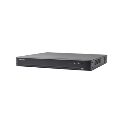 DVR 32 Canales TURBOHD + 8 Canales IP / 4 Megapixel / 2 Bahías de Disco Duro / 1 Canal de Audio / Videoanálisis