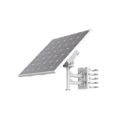 Kit Solar de alimentación / Panel Solar / Batería de Respaldo de Litio 360 Wh / 2 Salidas de 12 Vca / Accesorios de Instalación / Uso en Exterior IP66 