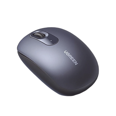 Mouse Inalámbrico 2.4G 800/1200/1600/2400 DPI / Función de 3 botones / Alcance 10m / Silencioso / Ergonómico / Anti-caída y Anti-interferencias / Color Midnight Blue / Batería Alcalina AA (inclui