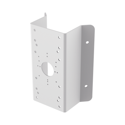 Montaje de Esquina para PTZ TURBOHD o IP / Uso en Exterior material acero de carbono