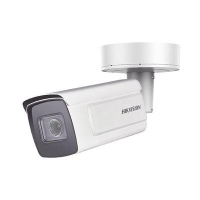 Bala IP 4 Megapixel / Lente Mot. 2.8 a 12 mm / 50 mts IR EXIR / DARKFIGHTER / NEMA 4X / WDR 140 dB / IP67 / IK10 / Entrada y Salida de Audio y Alarmas / MicroSD