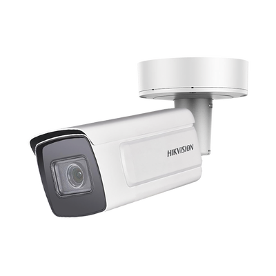 Bala IP 4 Megapixel / Lente Mot. 2.8 - 12 mm / 30 mts IR EXIR / IK10 / Reconocimiento Facial / WDR 140 dB / DeepinView / Búsqueda por Atributos / Heat Map / ACUSENSE / MicroSD