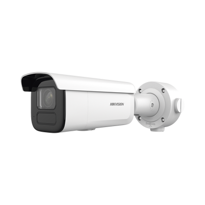 Bala IP 6 Megapixel / Lente Mot. 2.7 a 13.5 mm / 60 mts IR EXIR / Exterior IP67 / IK10 / WDR 120 dB / PoE + / AcuSense / Videoanaliticos Integrados / MicroSD