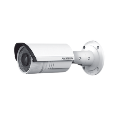 Bala IP 4 Megapixel / Lente Mot. 2.8 a 12 mm / Entrada-Salida audio y alarma / WDR 120dB / H.264+ / Hik-Connect / 30 mts IR / ONVIF / MicroSD / PoE