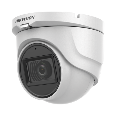 Turret TURBOHD 5 Megapixel / Lente 2.8 mm / Audio por Coaxitron / 30 mts IR EXIR / Exterior IP67 / 4 Tecnologías / dWDR