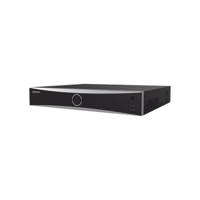 NVR 32 Megapixel (8K) / Reconocimiento Facial (Base de Datos) / 32 Canales IP / 4 Bahías de Disco Duro / 16 Puertos PoE+ / HDMI en 8K / ACUSENSE / Soporta POS / Deepin Mind