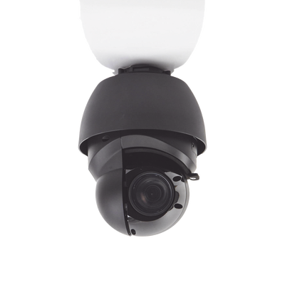 UniFi Protect G4 PTZ cámara de giro, inclinación y zoom de alto rendimiento con transmisión de video 4K, 24 FPS, zoom óptico 22x y visión nocturna LED IR adaptativa.