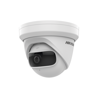 Domo IP 4 Megapixel / Serie PRO + / Panorámica 180° / 10 mts IR / Lente 1.68 mm / WDR / PoE / Uso en Interior 