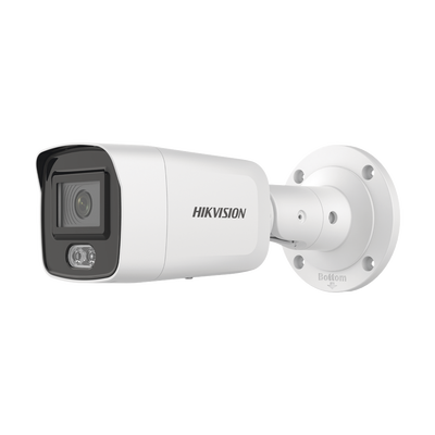 Bala IP 4 Megapixel / Imagen a color 24/7 / Lente 2.8 mm / Luz Blanca 40 mts / Exterior IP67 / WDR 130 dB / Entrada y Salida de Audio y Alarma / Captura Facial / Onvif / MicroSD