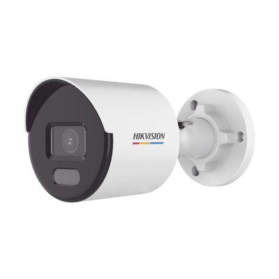 Bala IP 4 Megapixel / ACUSENSE Lite (Detección de Movimiento en Humanos y Vehículos ) / Lente 2.8 mm / Luz Blanca 30 mts / Imagen a Color 24/7 / Micrófono Interconstruido / IP67 / WDR 120 dB / PoE 