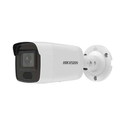 Bala IP 6 Megapixel / Lente 2.8 mm /  40 mts IR / DarkFighter / Exterior IP67 / WDR 120 dB / Entrada y Salida de Audio y Alarma / Captura Facial / Onvif / MicroSD