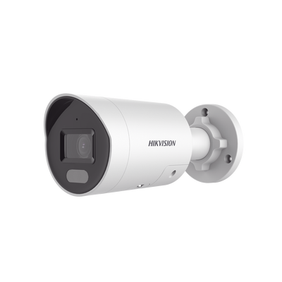 [ PROTECCIÓN ACTIVA ] Bala IP 4 Megapixel / Imagen a Color 24/7 / PoE / Lente 2.8 mm / Luz Blanca 40 mts / Exterior IP67 / Luz Intermitente y Alerta de Audio / Videoanaliticos (Filtro de Falsas Alarm