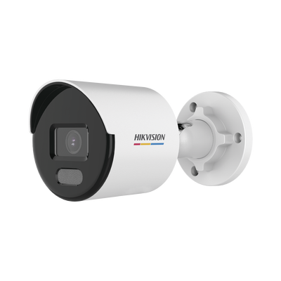 Bala IP 2 Megapixel / Imagen a Color 24/7 / PoE / Lente 2.8 mm / Luz Blanca 30 mts / Exterior IP67 / dWDR / ONVIF 