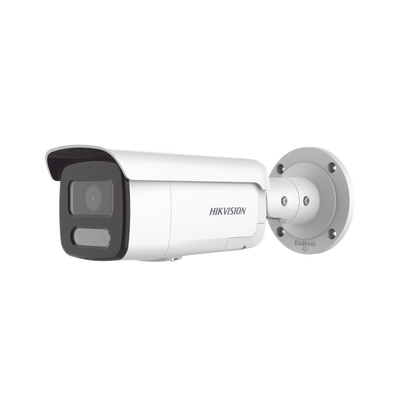 [ PROTECCIÓN ACTIVA ] Bala IP 4 Megapixel / Imagen a Color 24/7 / PoE / Lente 4 mm / Luz Blanca 60 mts / Exterior IP67 / Luz Intermitente y Alerta de Audio / Videoanaliticos (Filtro de Falsas Alarmas