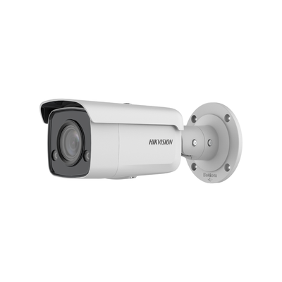 Bala IP 8 Megapixel / Imagen a Color 24/7 / PoE / Lente 4 mm / Luz Blanca 60 mts / Exterior IP67 / WDR 130 dB / Captura Facial  / Videoanaliticos (Filtro de Falsas Alarmas) / MicroSD