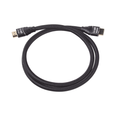 Cable HDMI Ultra-Resistente Redondo de 1m (3.2 ft) Optimizado para Resolución 4K ULTRA HD