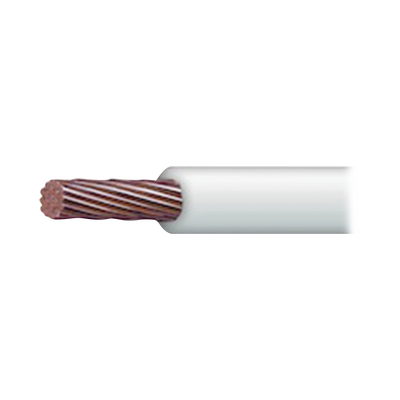 Cable Eléctrico de Cobre Recubierto THW-LS Calibre 12 AWG 19 Hilos Color Blanco (100 metros)